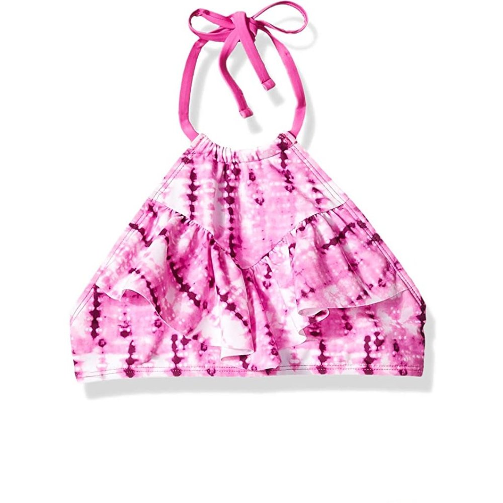 Morgan Ruffle Halter Bikini 2-Piece Swimsuit